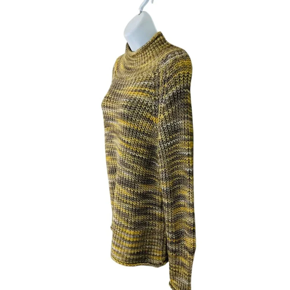 NIC + ZOE Women's Size XS Party Mix Ribbed Chunky Knit Neutral Sweater NEW
